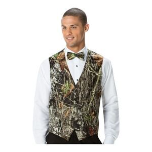 MEN'S LARR BRIO MOSSY OAK CAMO VEST & ACCESSORIES